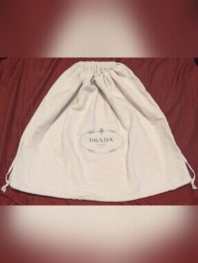 Prada Authentic XL Dust Bag 20.5" Brand New Handbag Tote Galleria Re-Edition